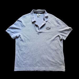 Lacoste gray cotton polo with croco logo on‎ a front size XL